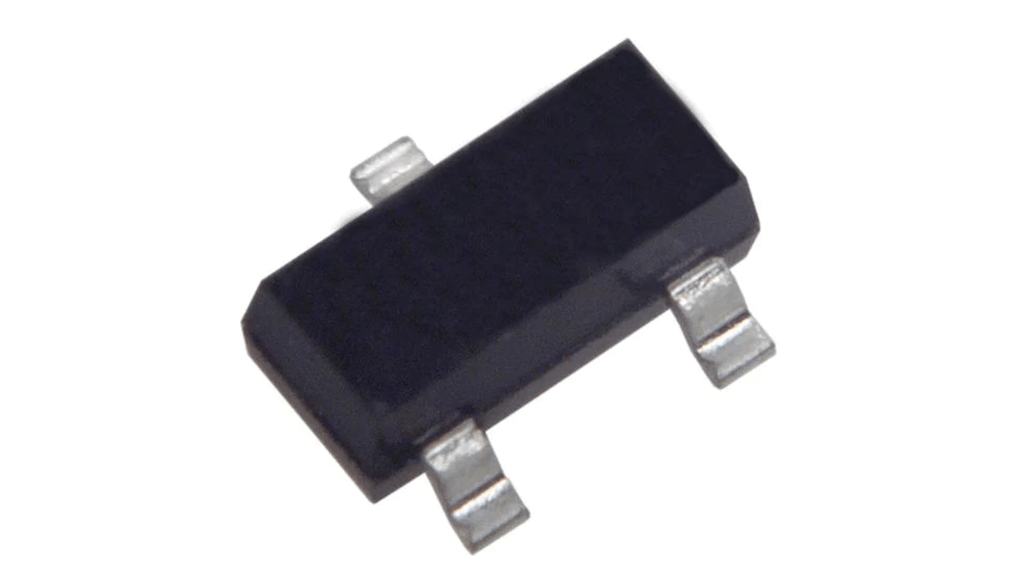 Diodo Zener Vishay, 5.6V, Montaggio superficiale, 0,42 W, SOT-23, Piccolo segnale