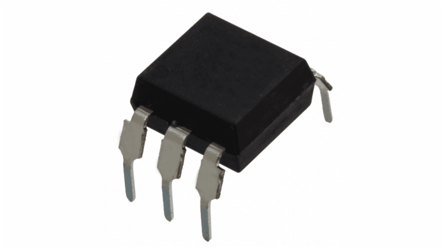 Optoacoplador Vishay CNY, Vf= 1.65V, OUT. Fototransistor, mont. pasante, encapsulado DIP, 6 pines