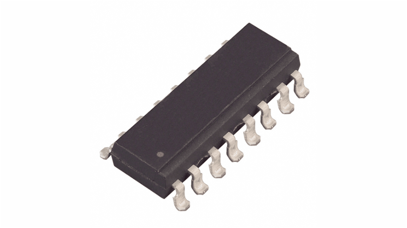 Vishay, ILQ32-X009 Photodarlington Output Optocoupler, Through Hole, 16-Pin SMD