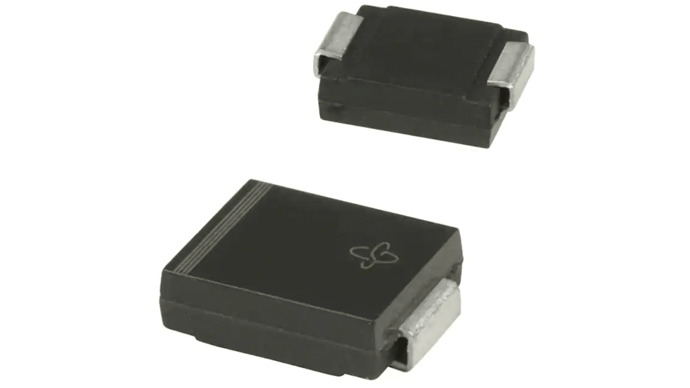 Vishay TVS-Diode Bidirektional, Unidirektional Einfach 207V 143V min., 2-Pin, SMD DO-214AB