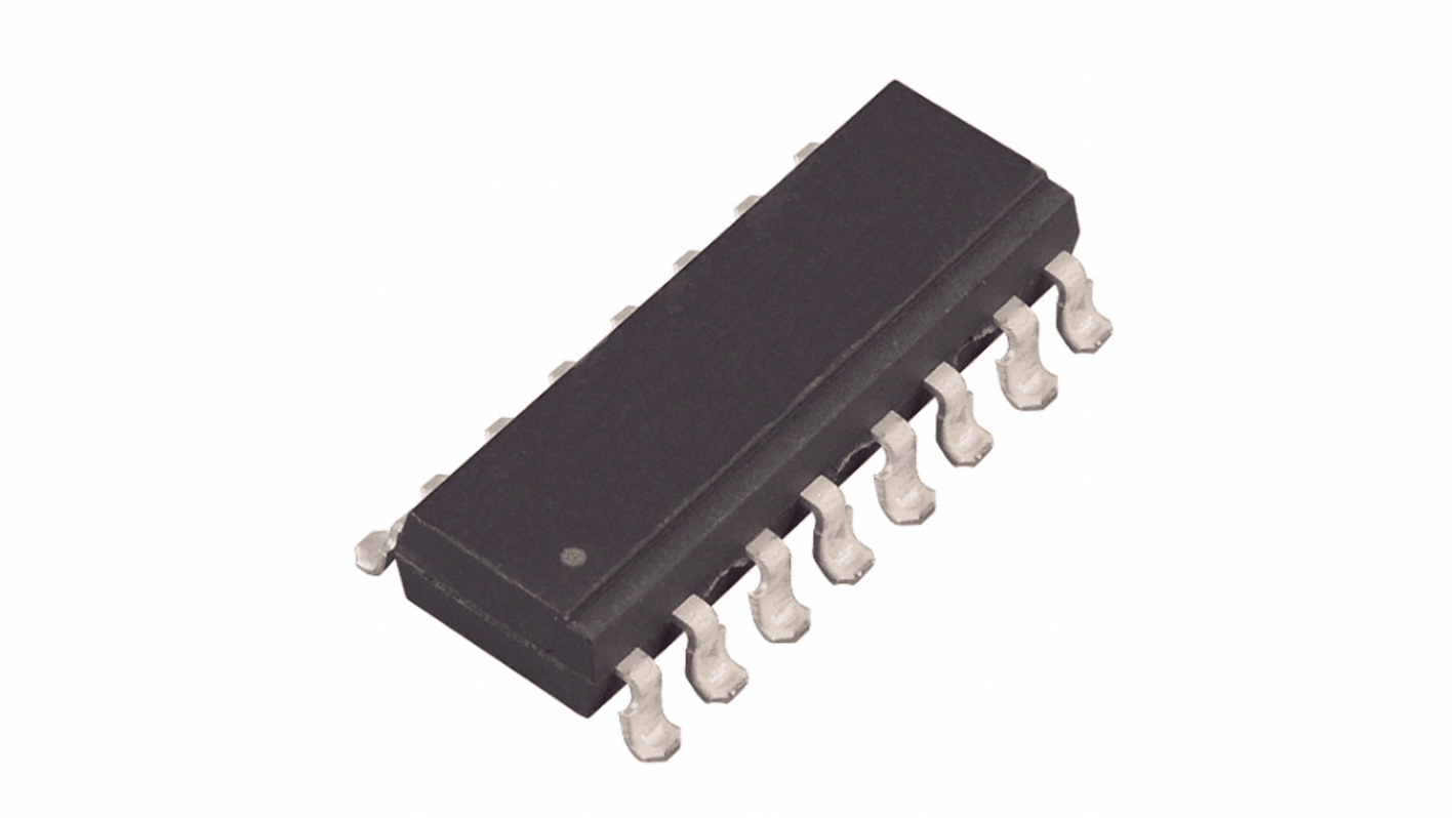 Vishay, ILQ2X009 Phototransistor Output Optocoupler, Surface Mount, 16