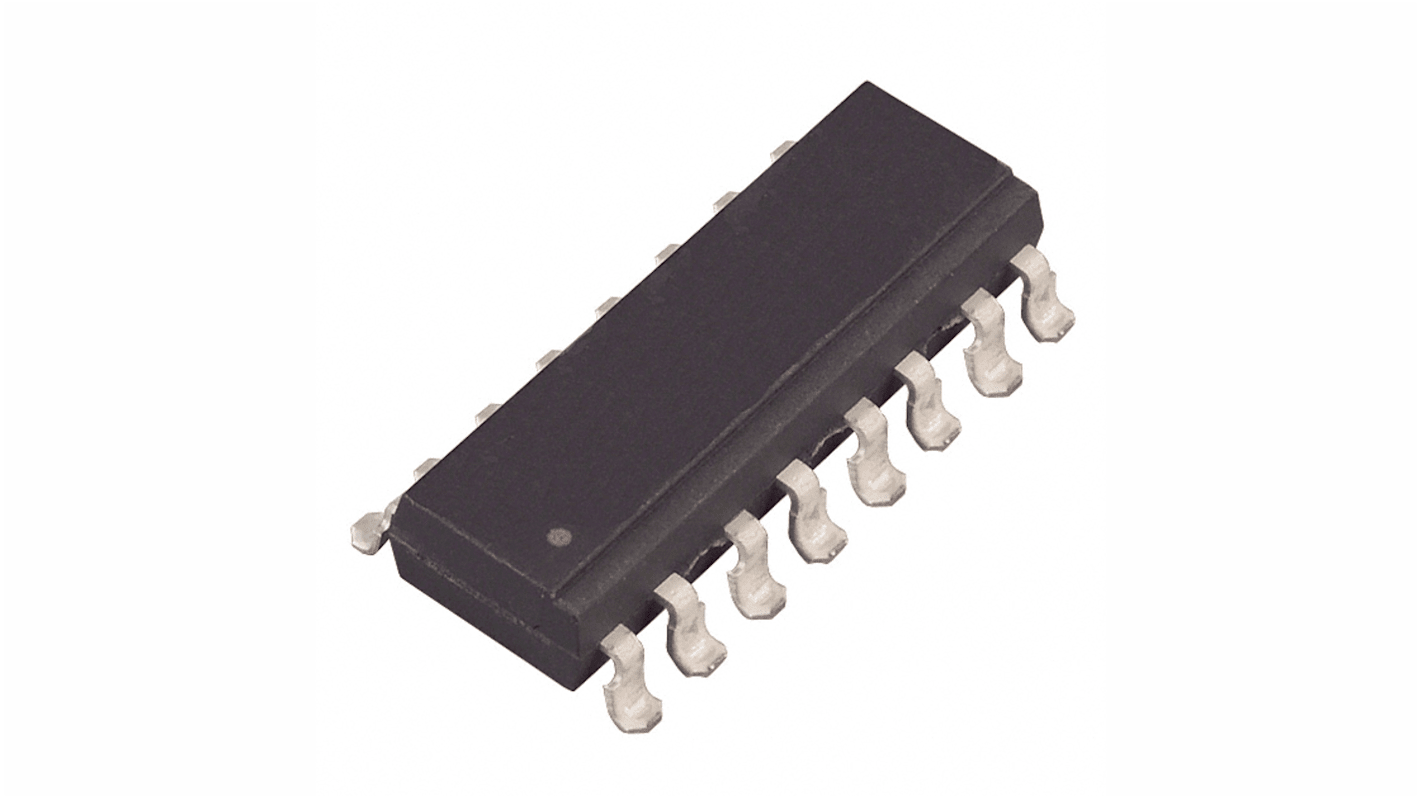 Vishay, ILQ32-X009 Photodarlington Output Optocoupler, Through Hole, 16-Pin SMD