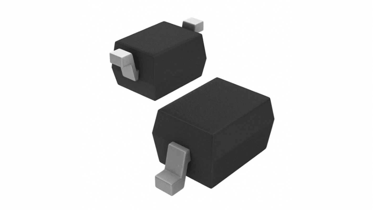 Diodo de conmutación, BAS16WS-E3-08, 250mA, 75V Diodo de silicio, SOD-323, 2-Pines