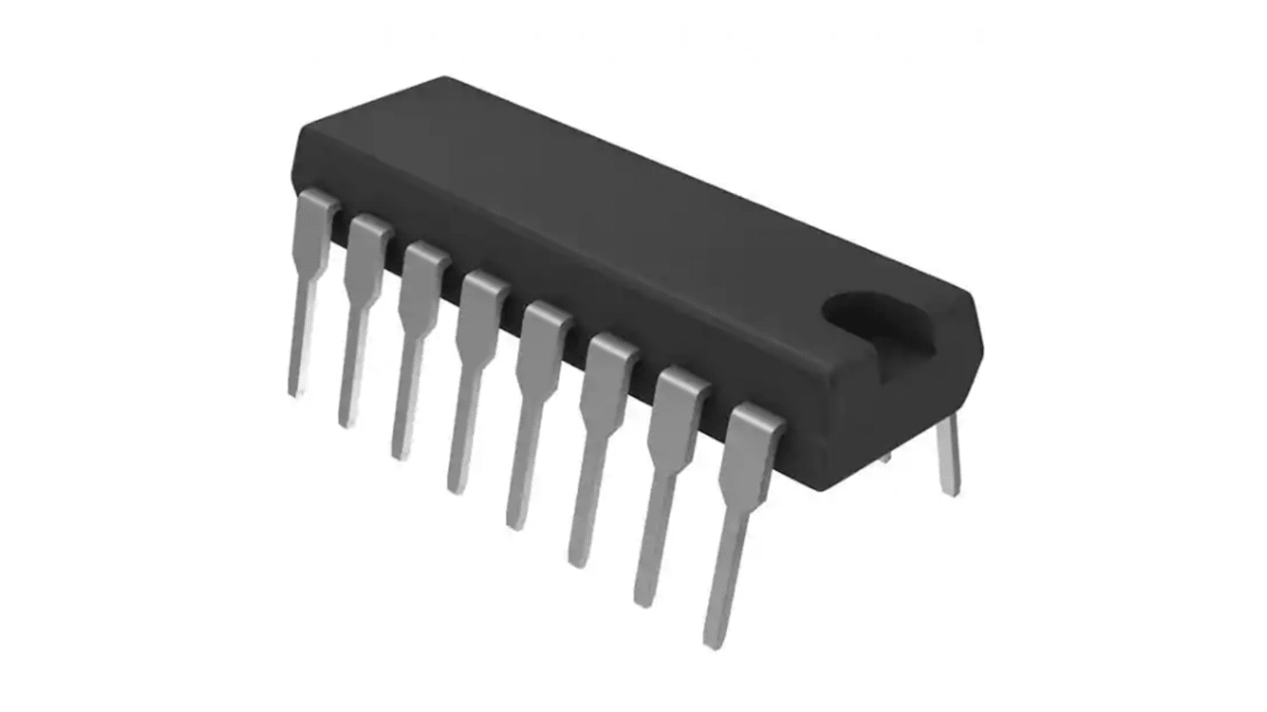 Vishay ILQ THT Optokoppler / Phototransistor-Out, 16-Pin DIP