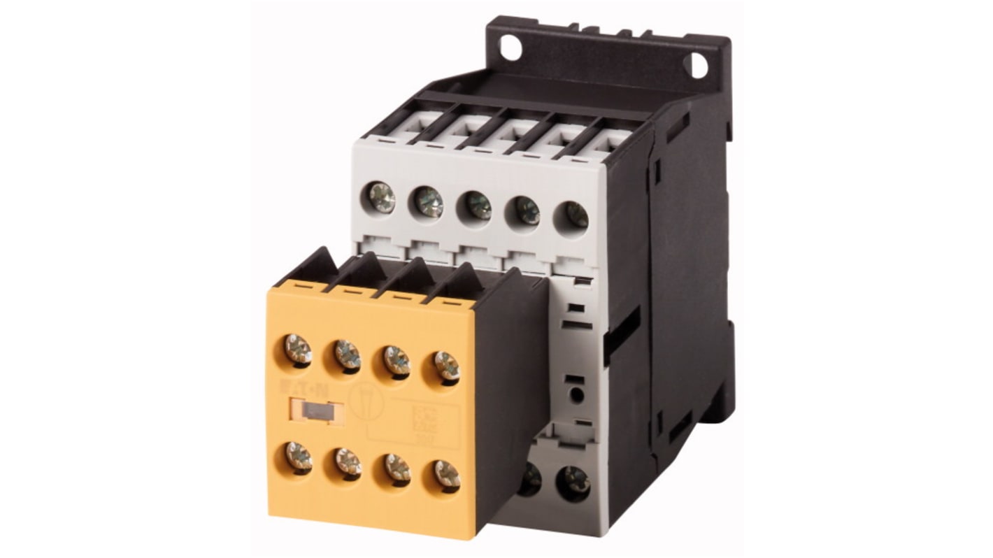Eaton DIUL Series Reversing Contactor, 24 V dc Coil, 4 A, 30 kW, 6NO, 230 V, 400 V