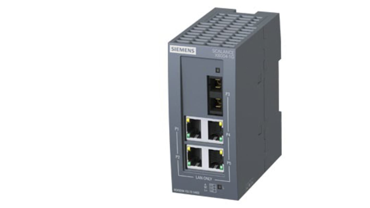 Siemens Datalogger, 4 Kanaler, RJ45 indgang