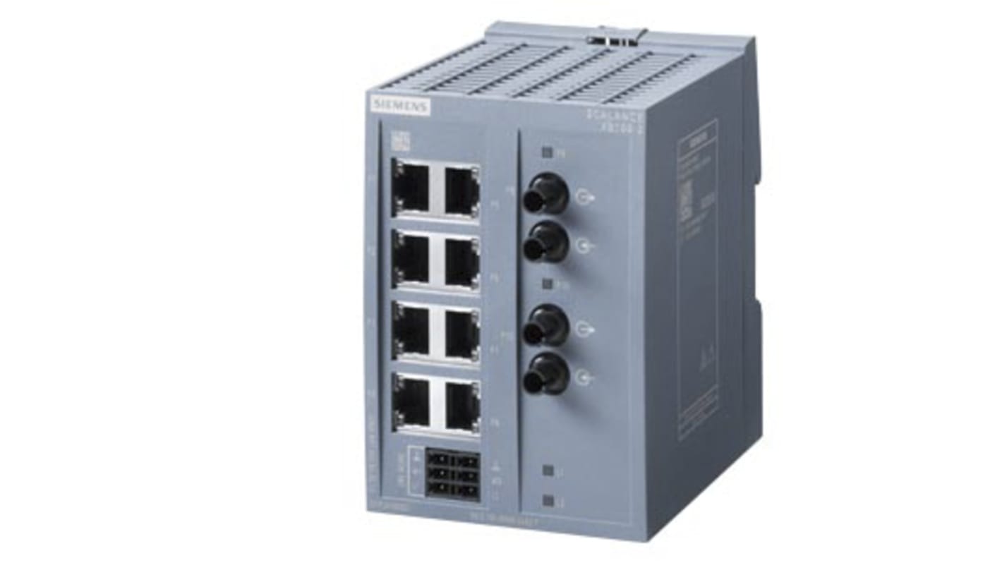 Siemens Datalogger, 8 Kanaler, RJ45 indgang