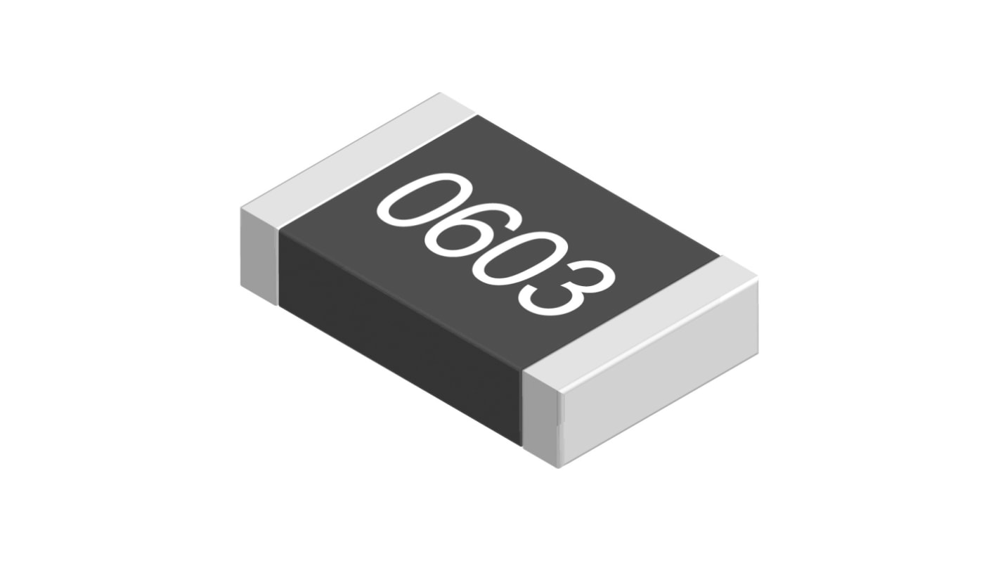 Resistencia SMD Panasonic, 3000Ω, ±0.1%, 0.1W, Película de Metal