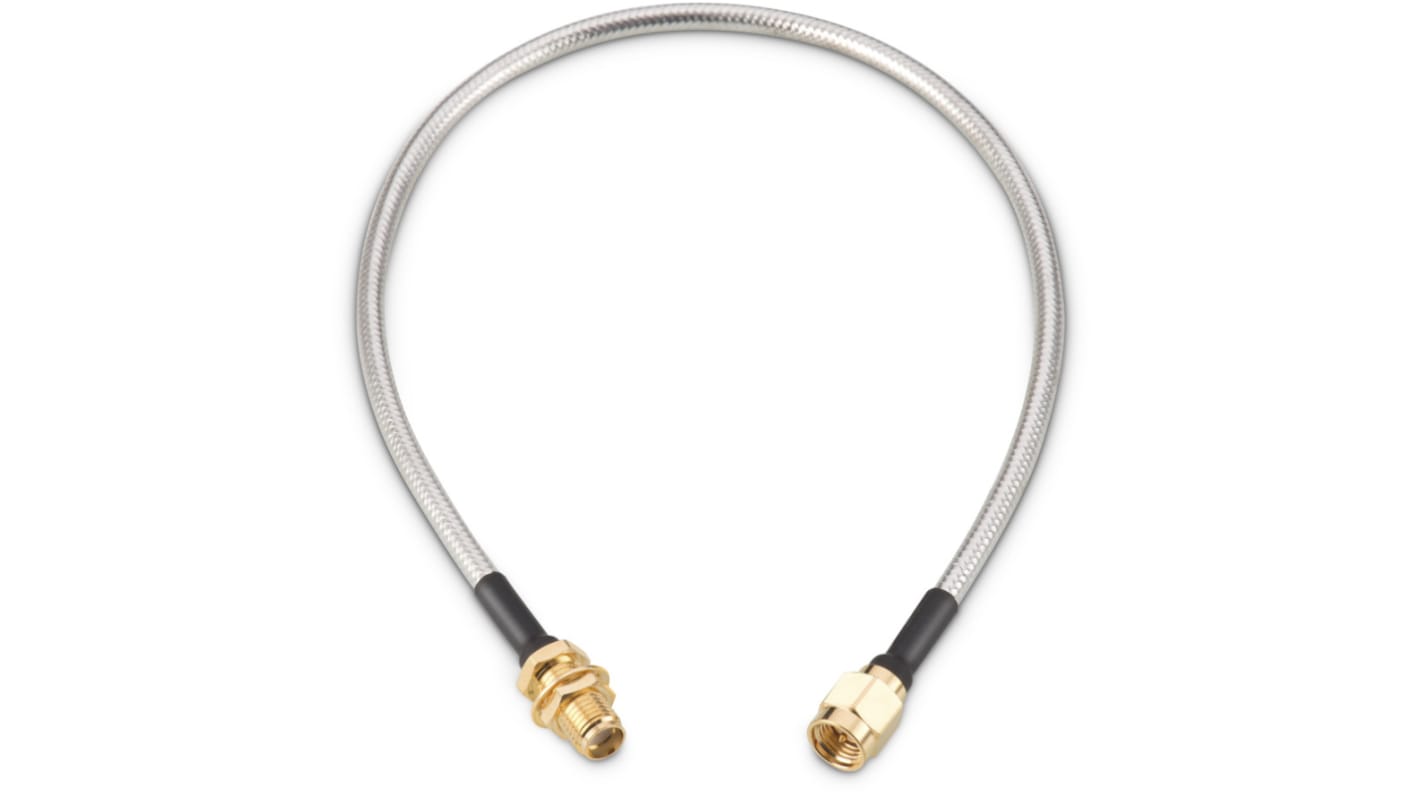 Wurth Elektronik Coaxial Cable, 304.8mm, Terminated