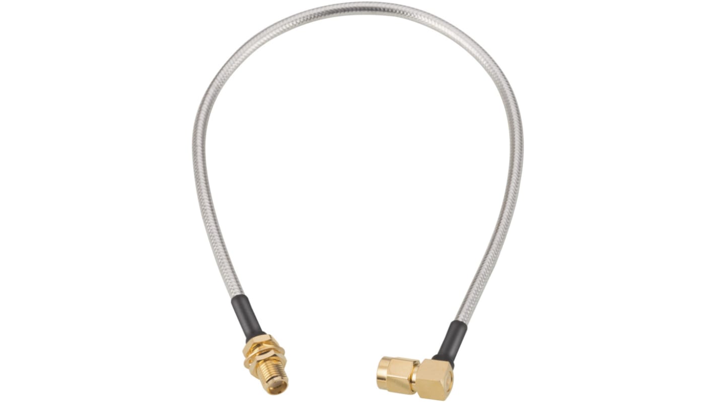 Câble coaxial Wurth Elektronik, 152.4mm, Blanc