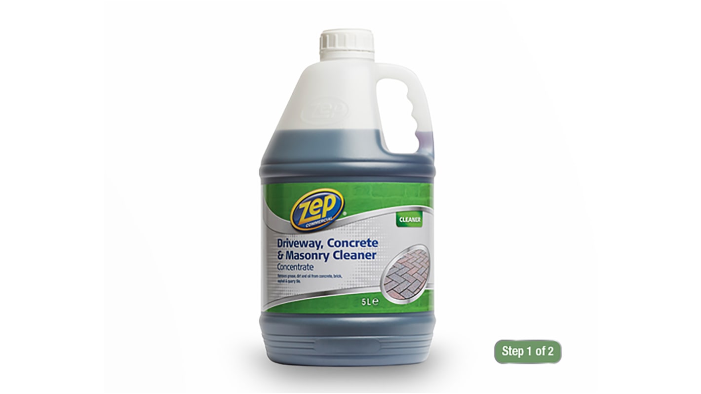0005ZCDRIVECRS03 Zep Driveway Cleaner 5 L Bottle RS