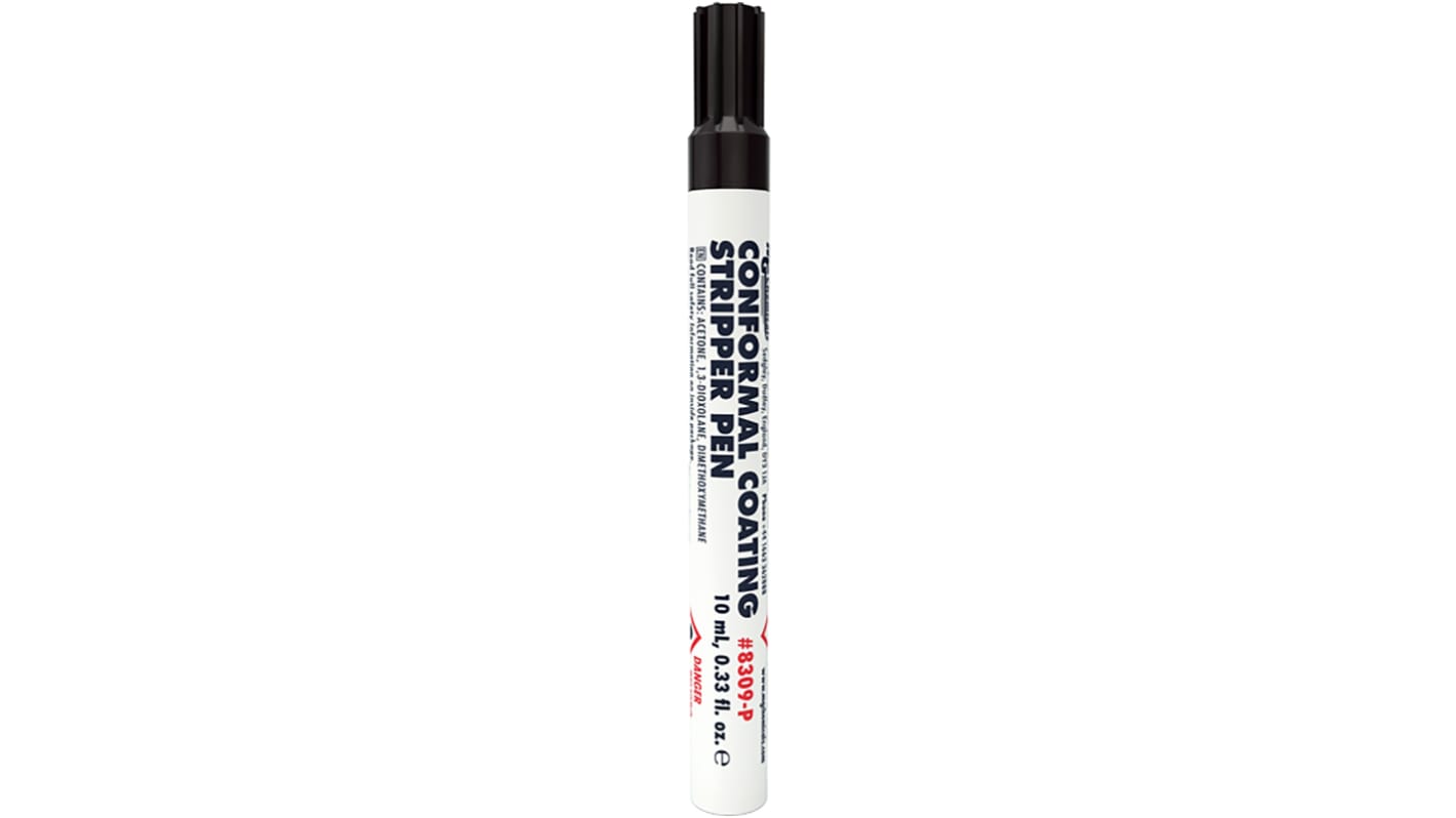 Decapante de revestimiento conformado MG Chemical, Bolígrafo de 10 ml, transparente