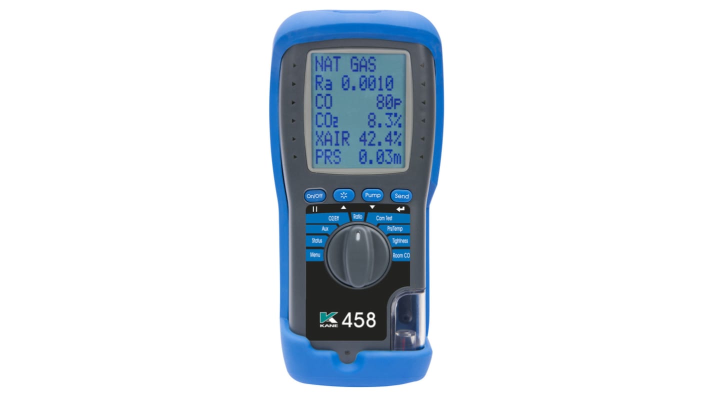 Kane KANE458 Combustion Gas Analyser, ±0.3%, ±5%