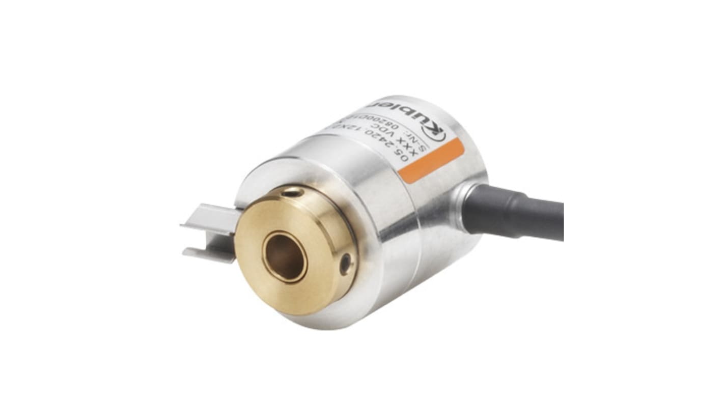 Kübler 2420 Series Incremental Encoder, 360 ppr, Push Pull Signal, Hollow Type, 6mm Shaft