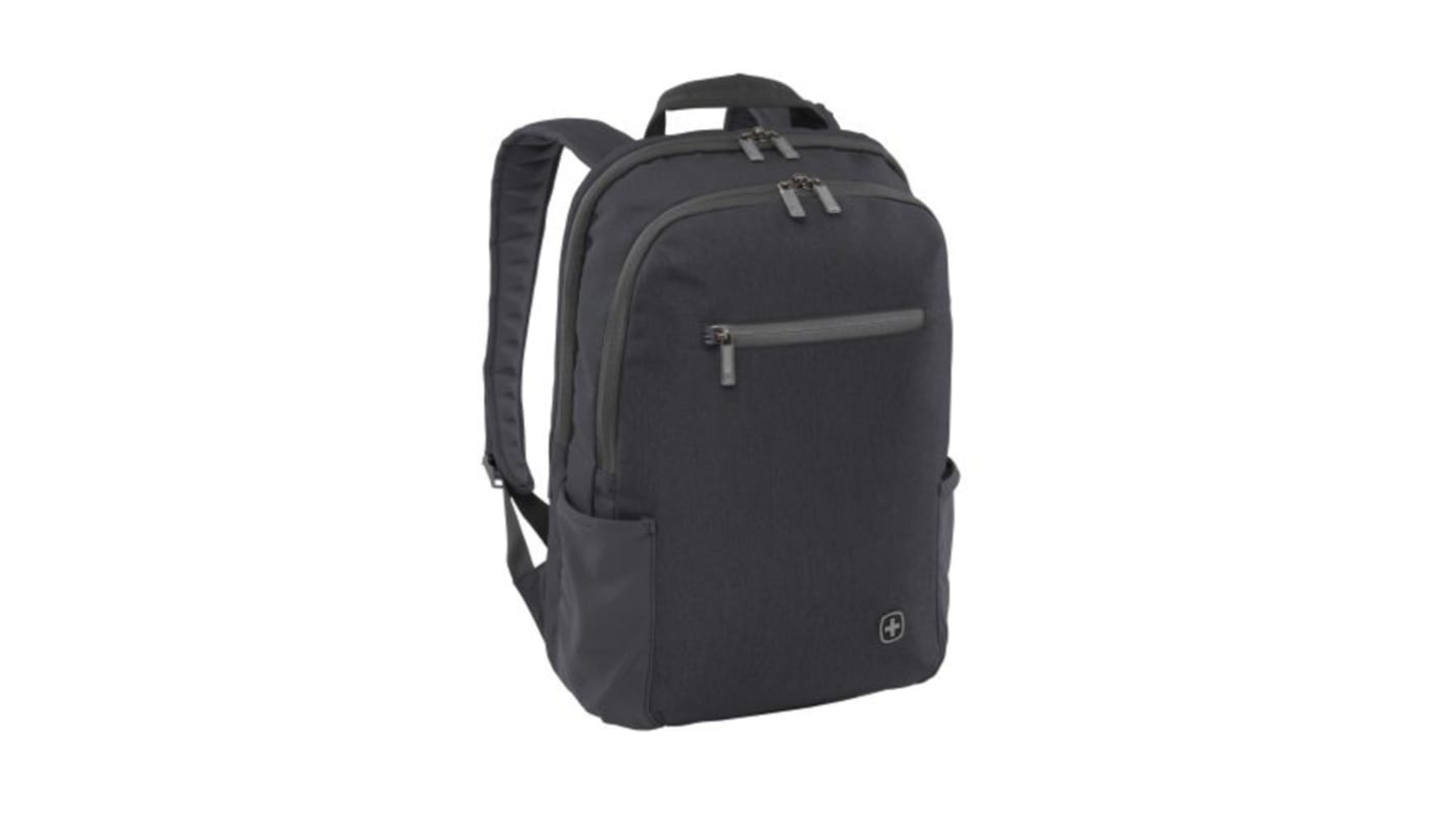 Maletín para portátil Wenger 16plg Negro PET Mochila, 210 x 290 x 430mm