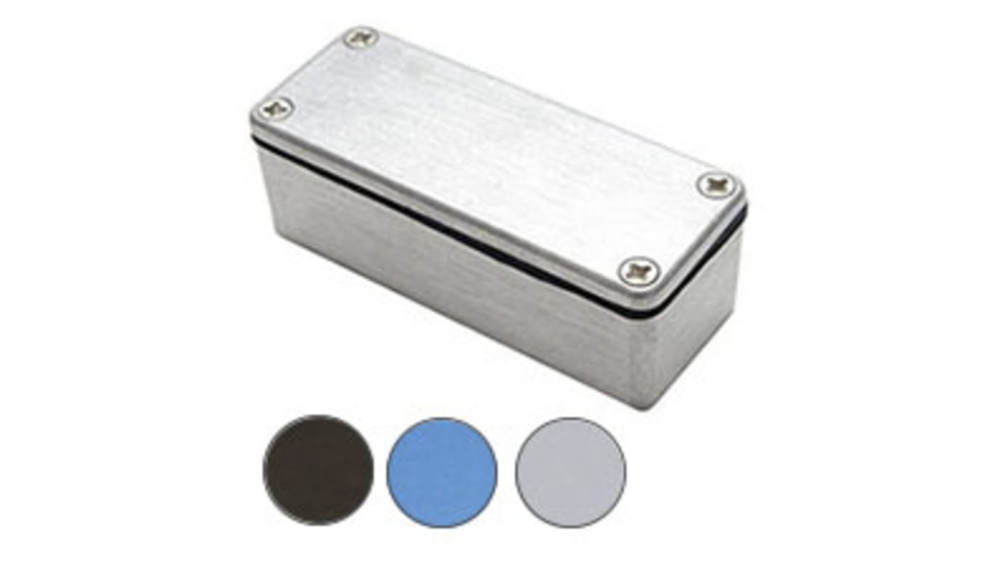 Deltron Grey Enclosure, IP66, Flanged, 90 x 36 x 30mm