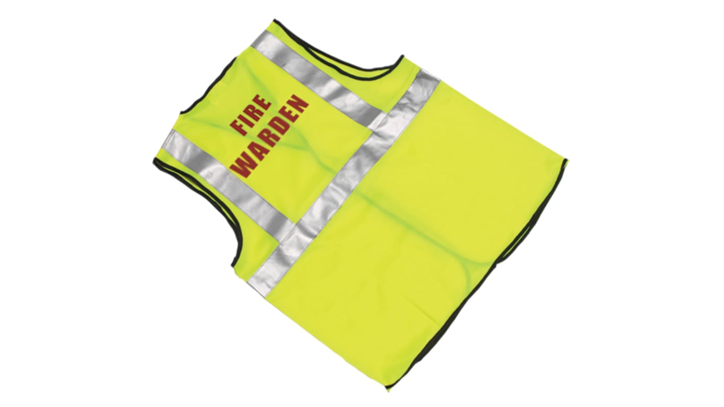 RS PRO Yellow Hi Vis Vest, S/M