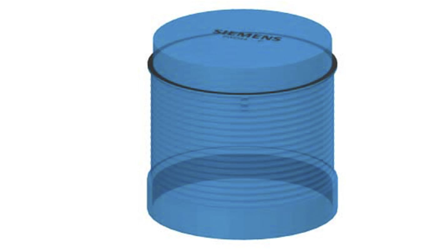 Kék Xenon Irányjelző, Kék burkolat, alsó rész Ø: 70mm, 24 V DC