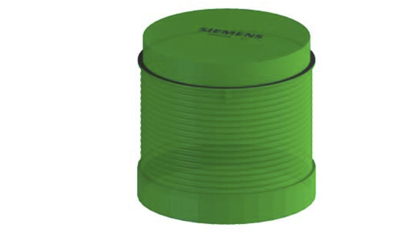 řada: Sirius Maják barva čočky Zelená LED barva pouzdra Zelená základna 70mm 230 V AC