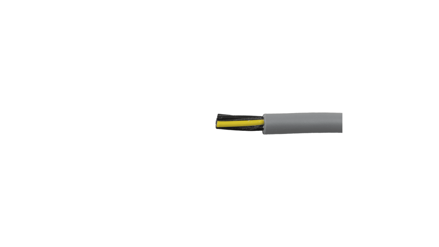 Alpha Wire Control Cable 7 magos 0,5 mm², 300/500 V, Nem árnyékolt, PVC köpeny, külső Ø: 6.75mm, 50m