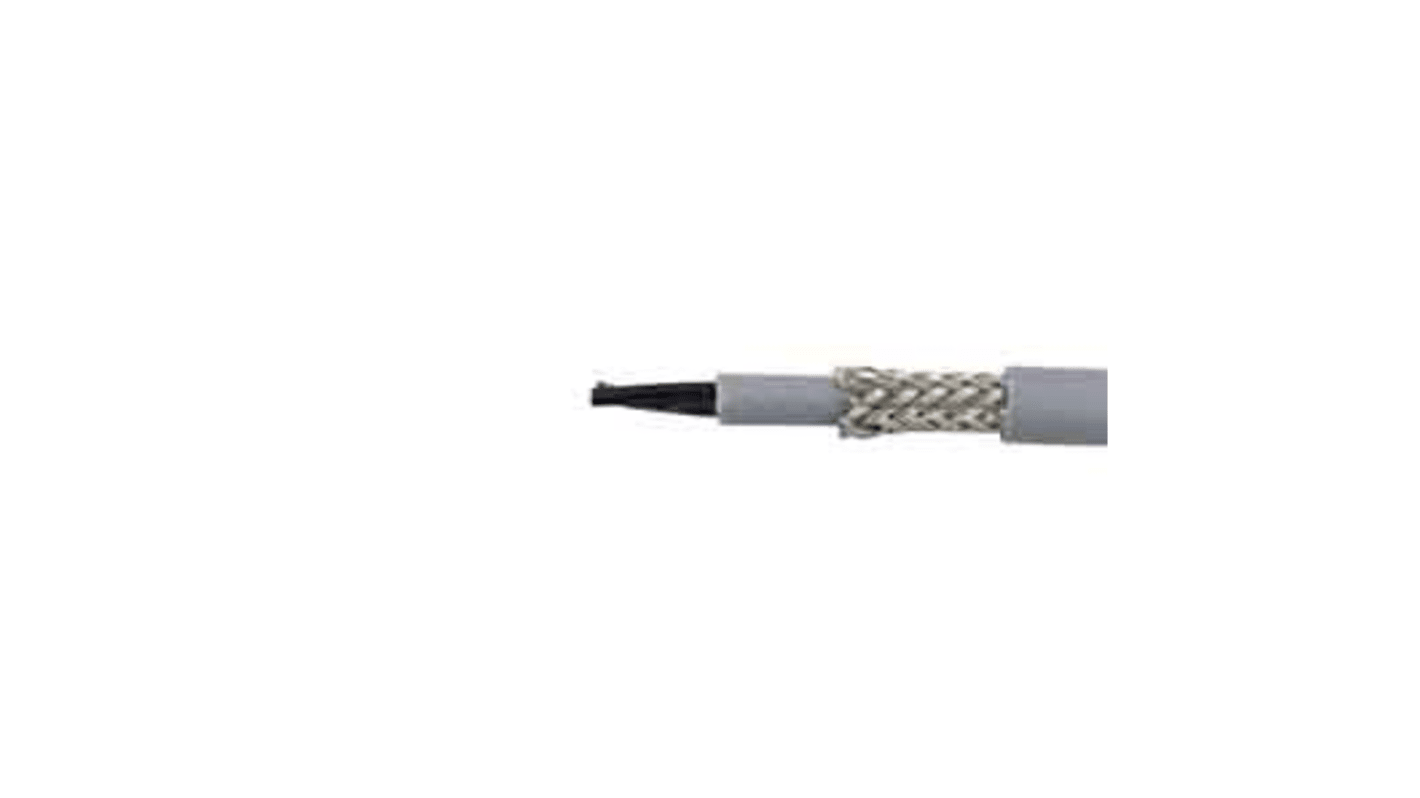 Cable de control apantallado Alpha Wire Pro-Met de 12 núcleos, 0.5 mm², Ø ext. 0.91mm, long. 100m, 300/500 V ac, IEC