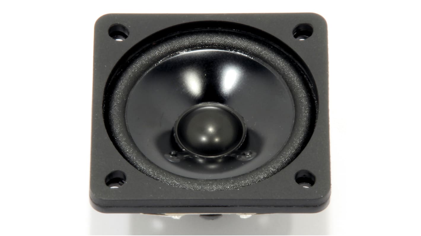 Visaton Lautsprecher 4Ω 66mm 8W, Breitband Rechteckig Lautsprecher, 150 → 20000 Hz