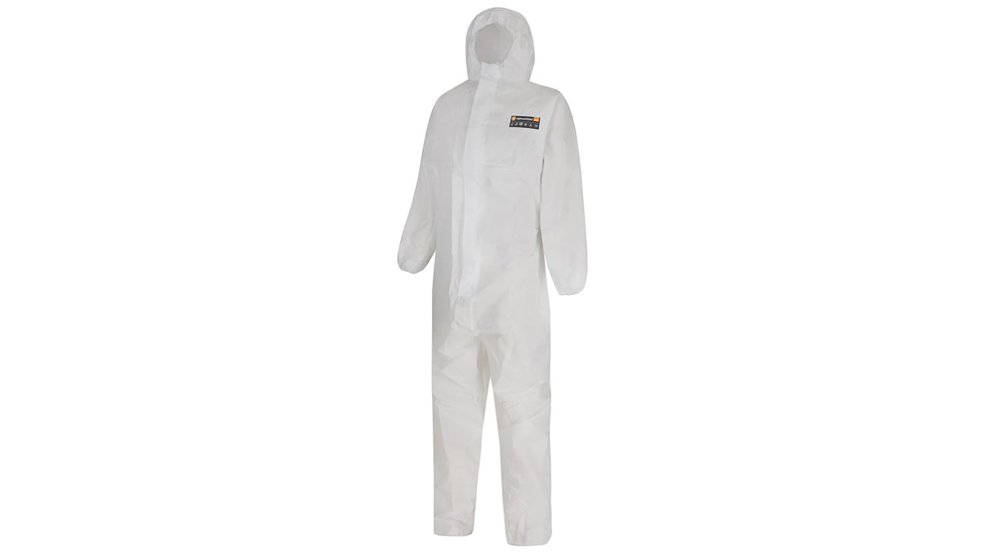 Alpha Solway White Coverall, S