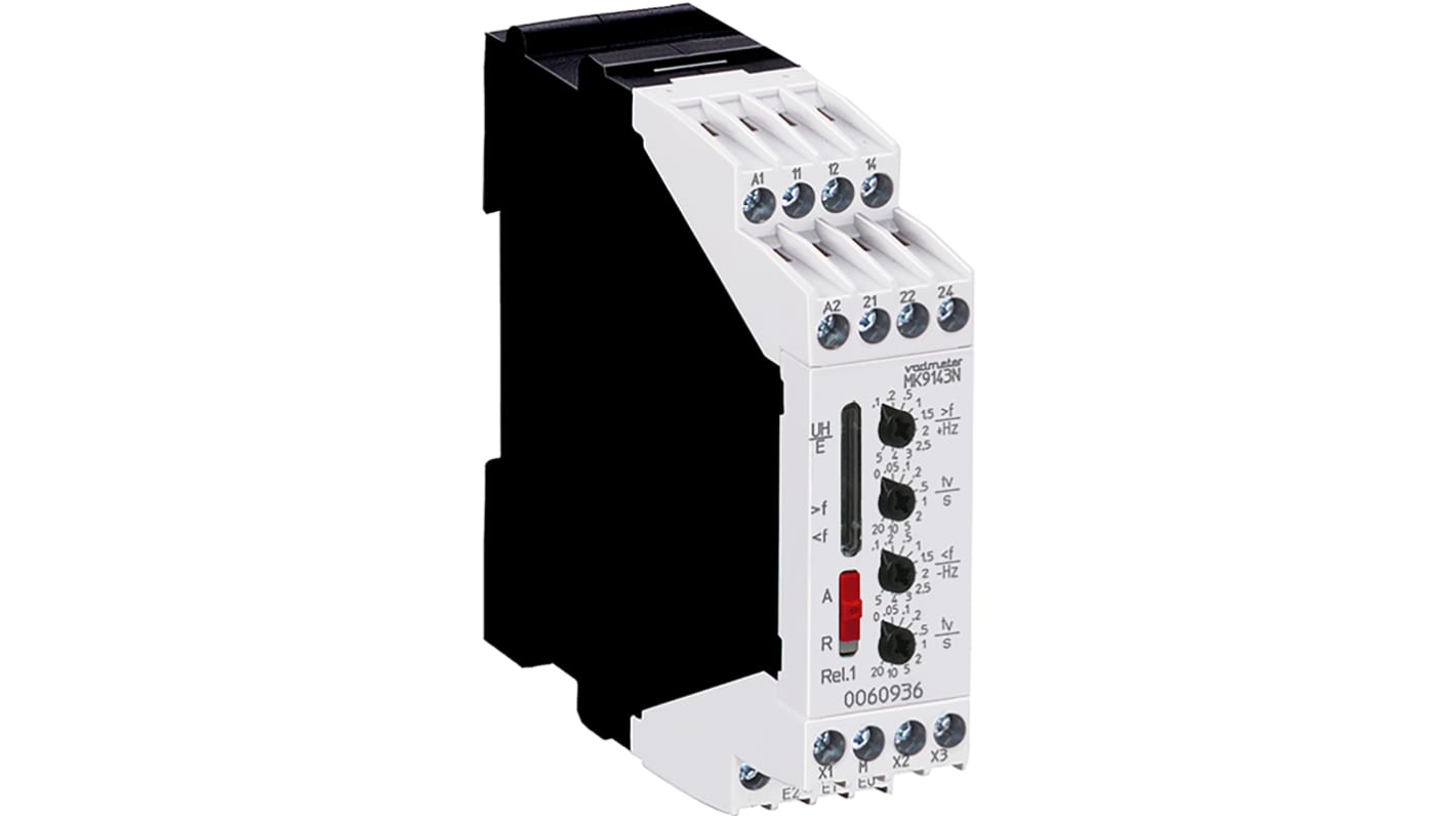 Dold Frequency Monitoring Relay, SPDT, DIN Rail