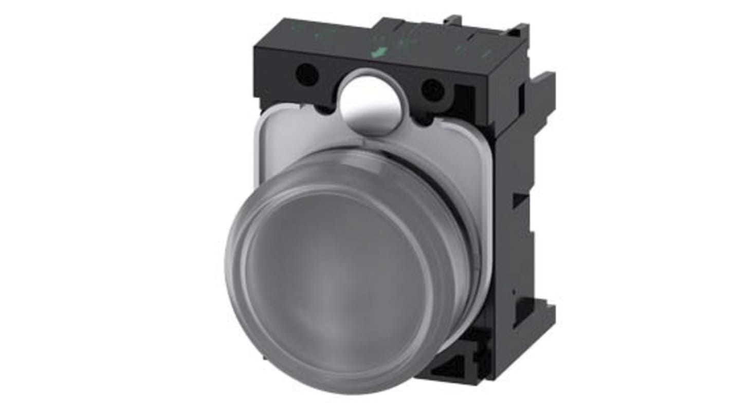 Siemens SIRIUS ACT Series Illuminated Push Button, 22mm Cutout, SPDT