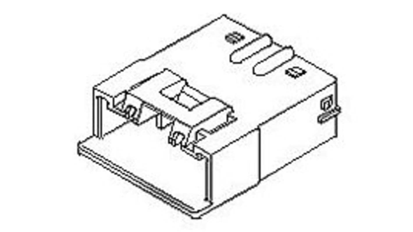 Molex Female Connector Housing, 2mm Pitch, 2 Way, 1 Row