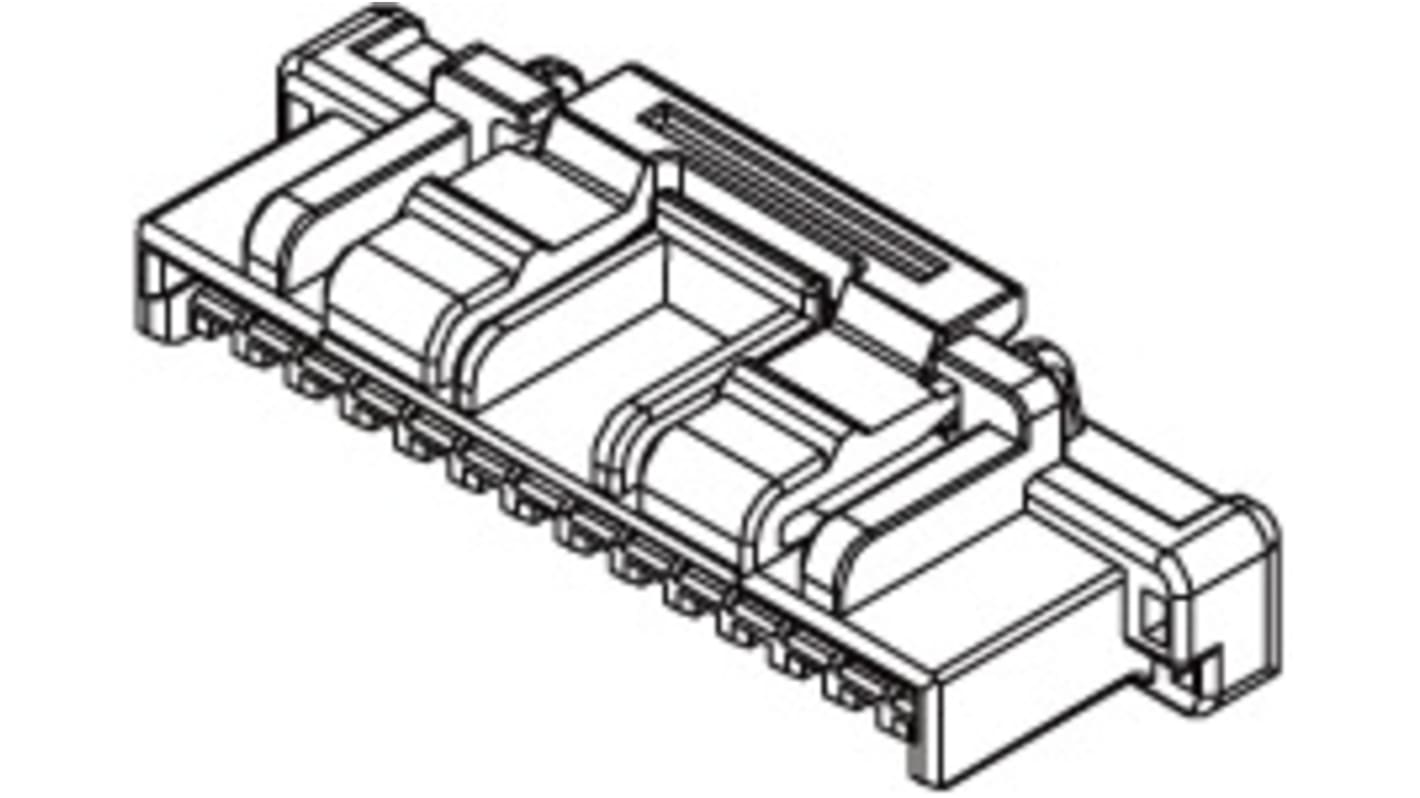 Molex Female Connector Housing, 1.5mm Pitch, 2 Way, 1 Row