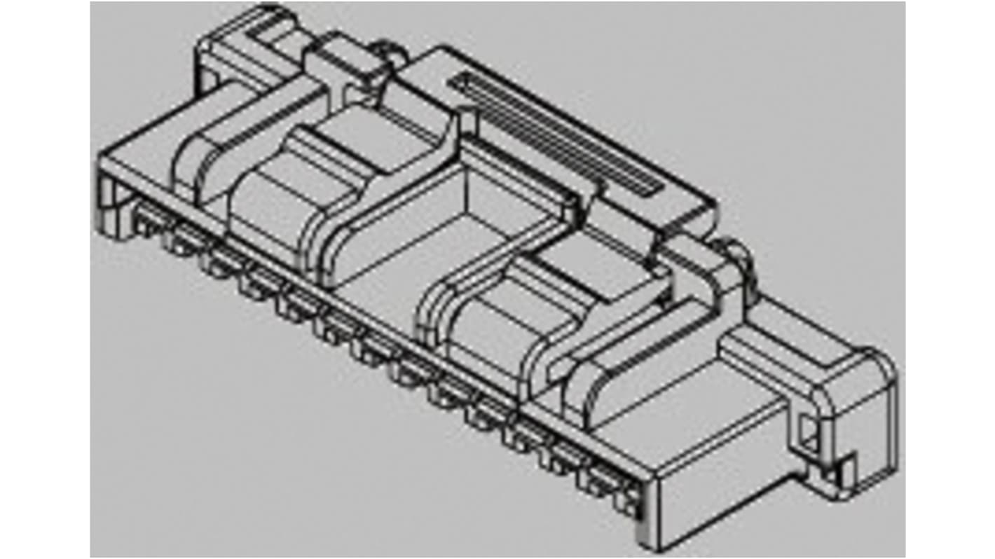 Molex Female Connector Housing, 1.5mm Pitch, 3 Way, 1 Row