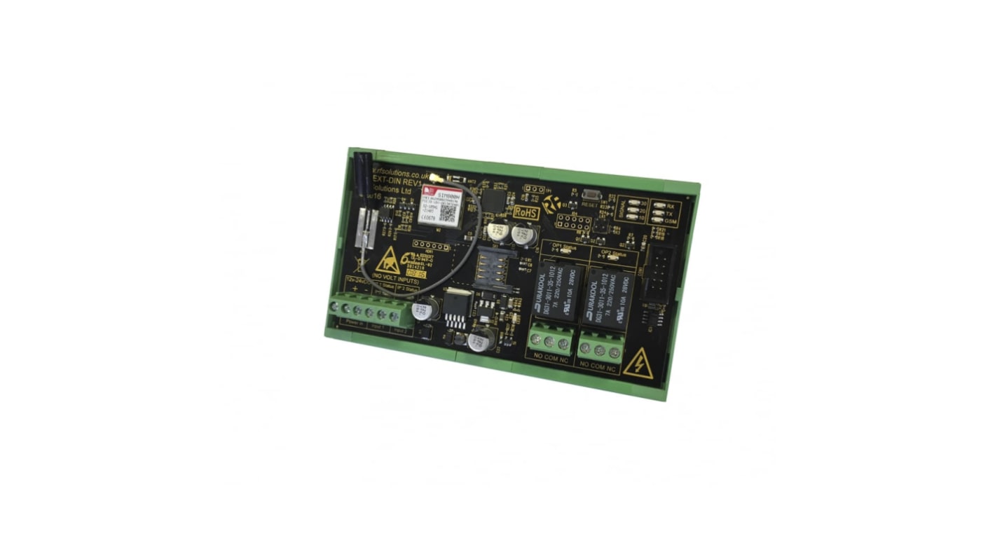 RF Solutions Fernbedienungssystem GSM 2 Kanäle 12 → 24V dc