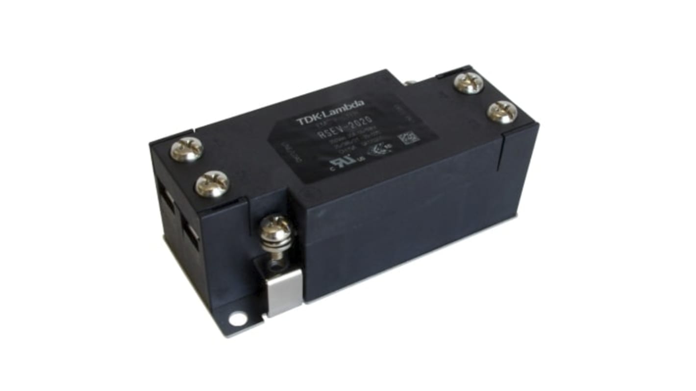 TDK-Lambda RSEV Stromkompensierte SMD Drossel / 60 Hz, 20mΩ, 16 A, 85 x 39 x 30mm, -25 °C → +85 °C. DIN-Schiene
