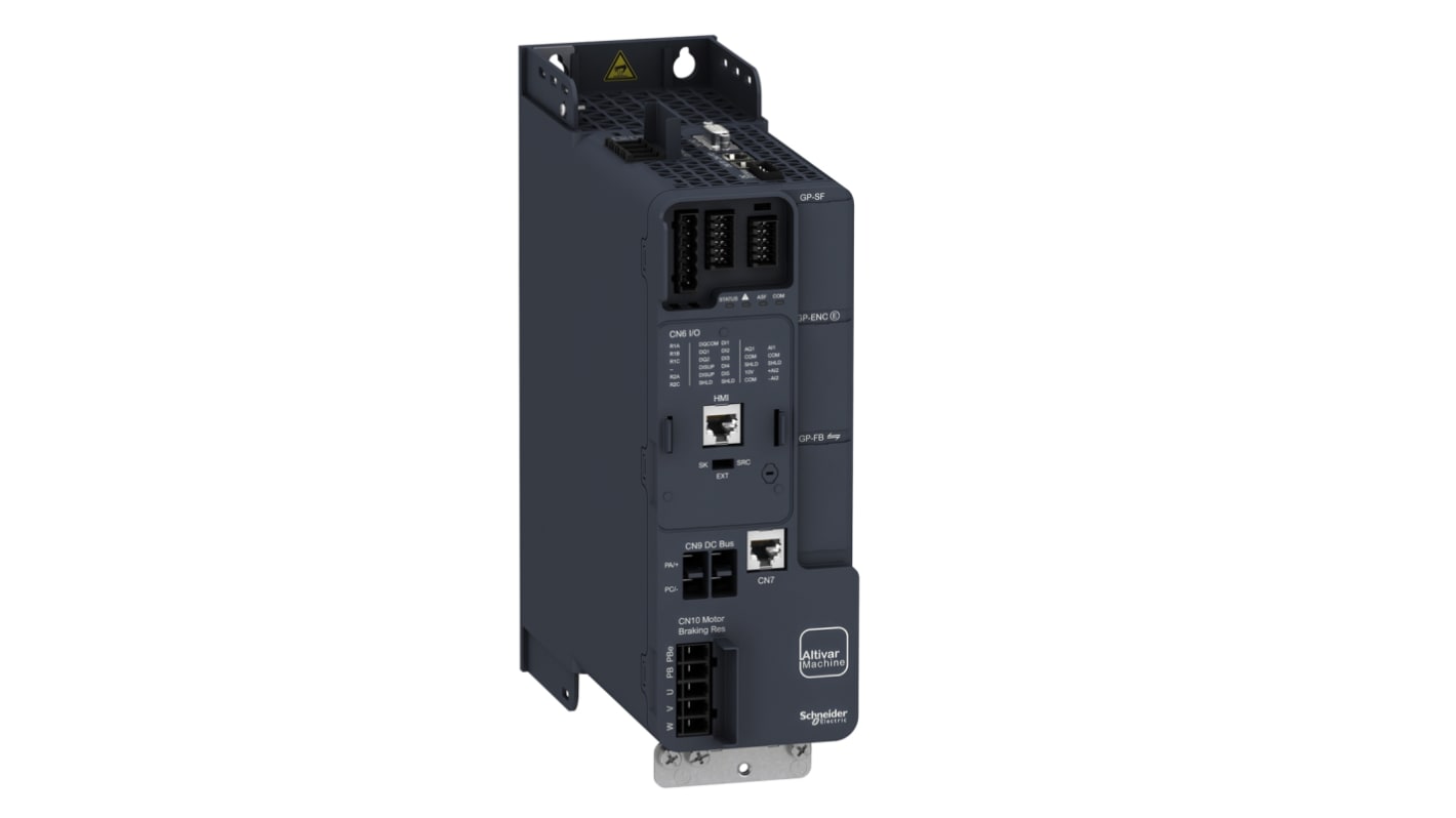 Variador de frecuencia Schneider Electric serie ATV340, 0.75 kW, 380 → 480 V ac, 3 fases, 1,6 A, 1,9 A, 2,1 A,