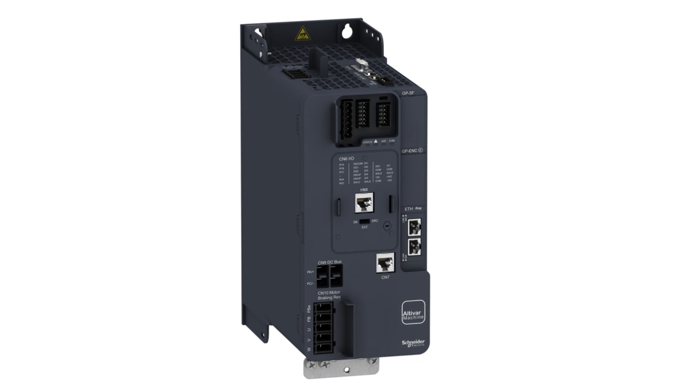 Variador de frecuencia Schneider Electric serie ATV340, 7.5 kW, 380 → 480 V ac, 3 fases, 12,1 A, 14,6 A, 17,7 A,