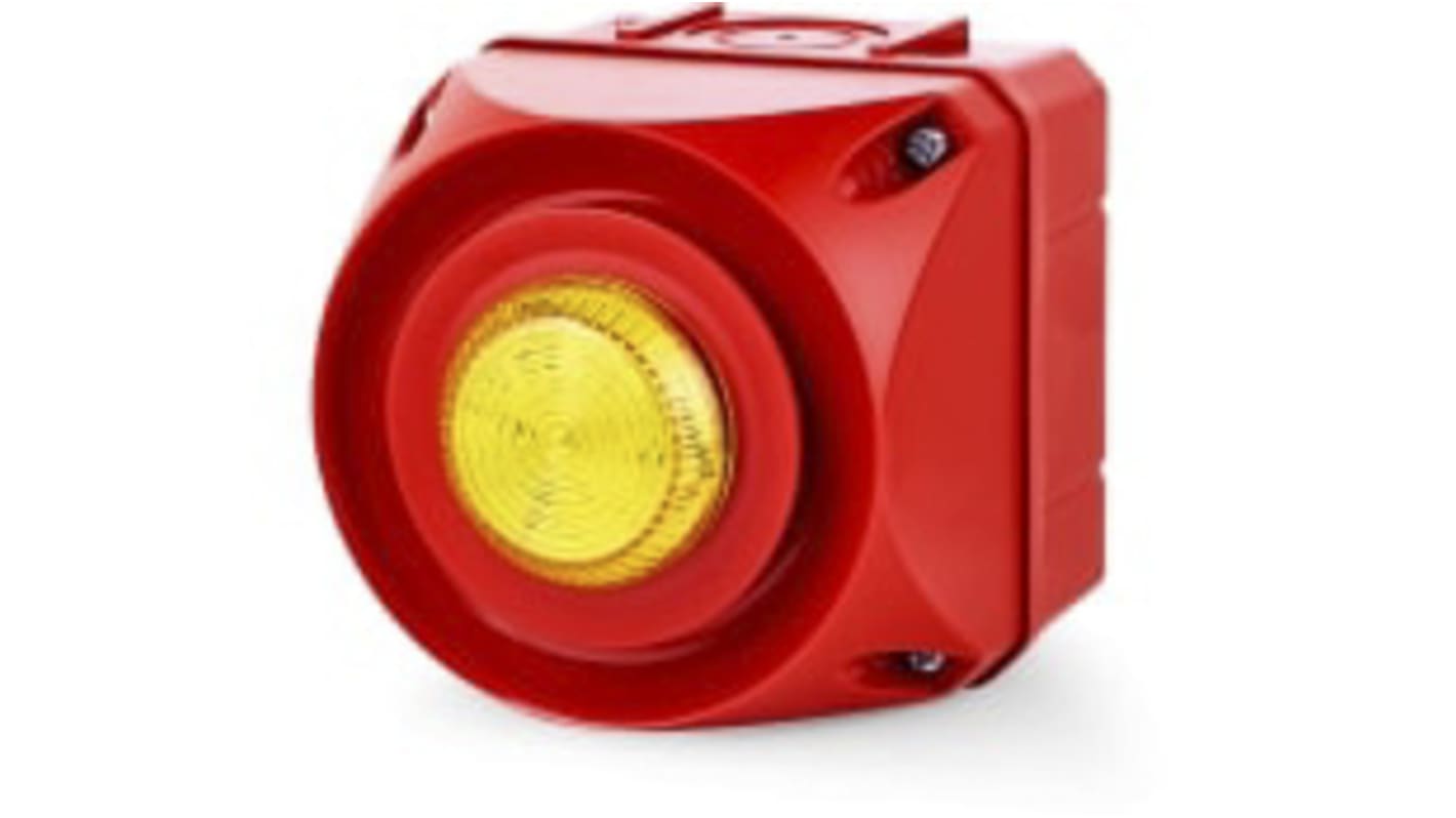 Segnalatore acustico e luminoso AUER Signal serie ADS-T, Giallo, 110 → 240 V c.a., 110 → 240 V c.a., 108