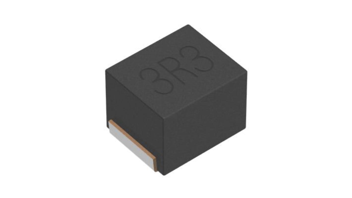 TDK, NLCV-EF, 1210 (3225M) Shielded Wire-wound SMD Inductor with a Ferrite Core, 1.5 μH ±20% Wire-Wound 830mA Idc Q:10