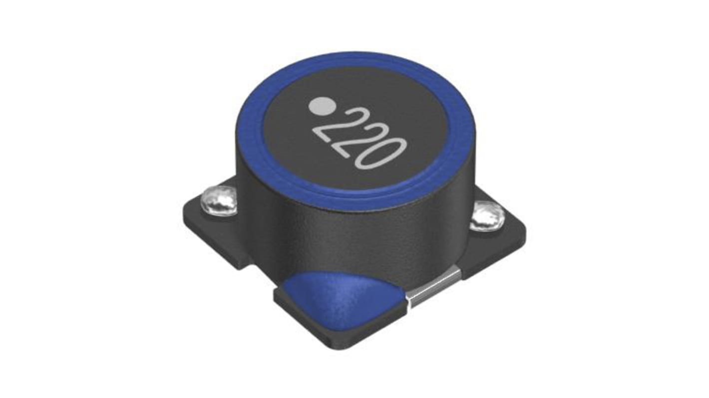 Inductor de montaje en superficie bobinado TDK, 10 μH, ±20%, núcleo de Ferrita, apantallado 10165, 4.1A Idc, Serie SLF