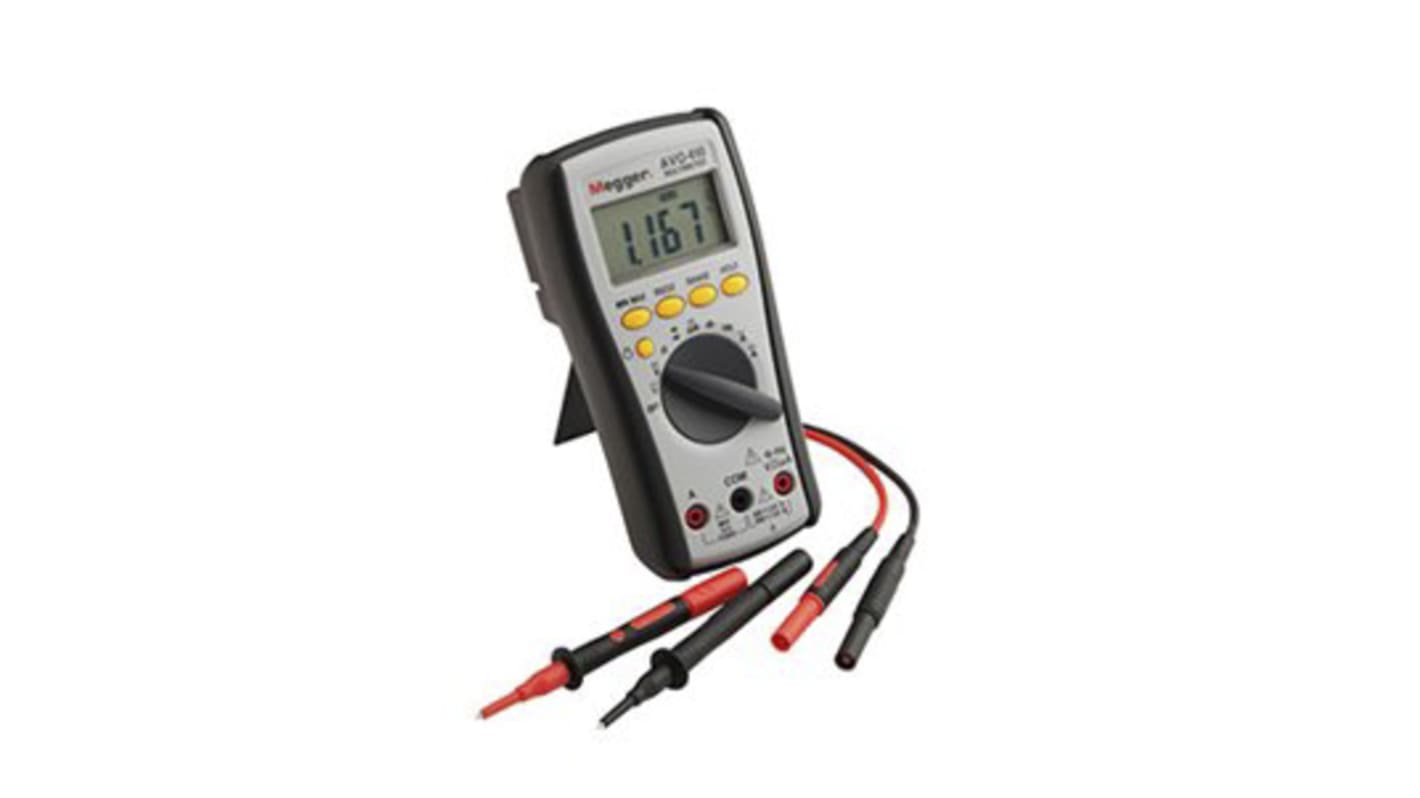 Megger AVO410 Multimeter, 10A ac, 750V ac, UKAS kalibreret