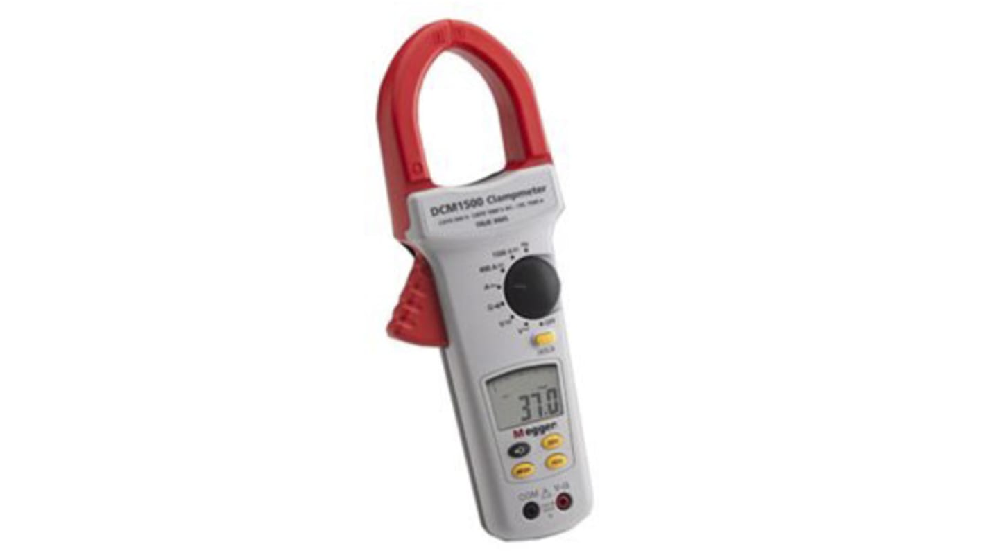 Megger DCM1500 Clamp Meter, 1500A dc, Max Current 1500A ac CAT IV With RS Calibration