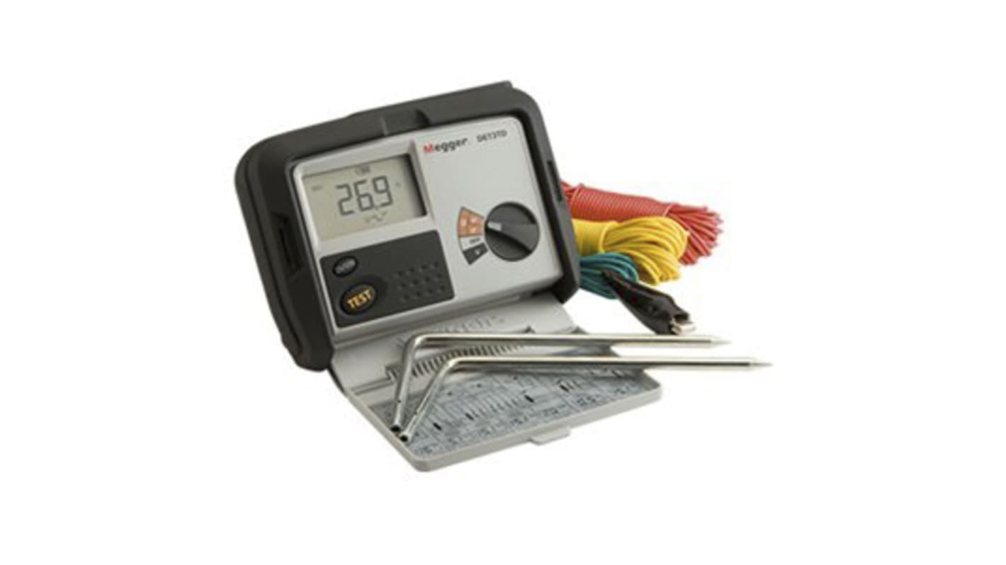 Megger DET3TD Earth Tester Kit RS Calibration