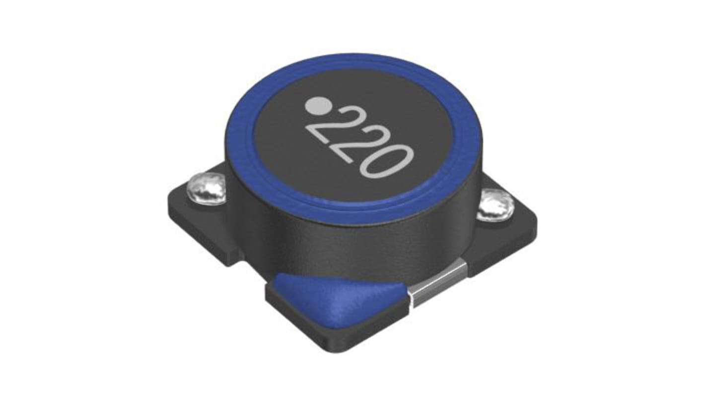 TDK, SLF, 12555 Shielded Wire-wound SMD Inductor with a Ferrite Core, 680 μH ±20% Wire-Wound 430mA Idc