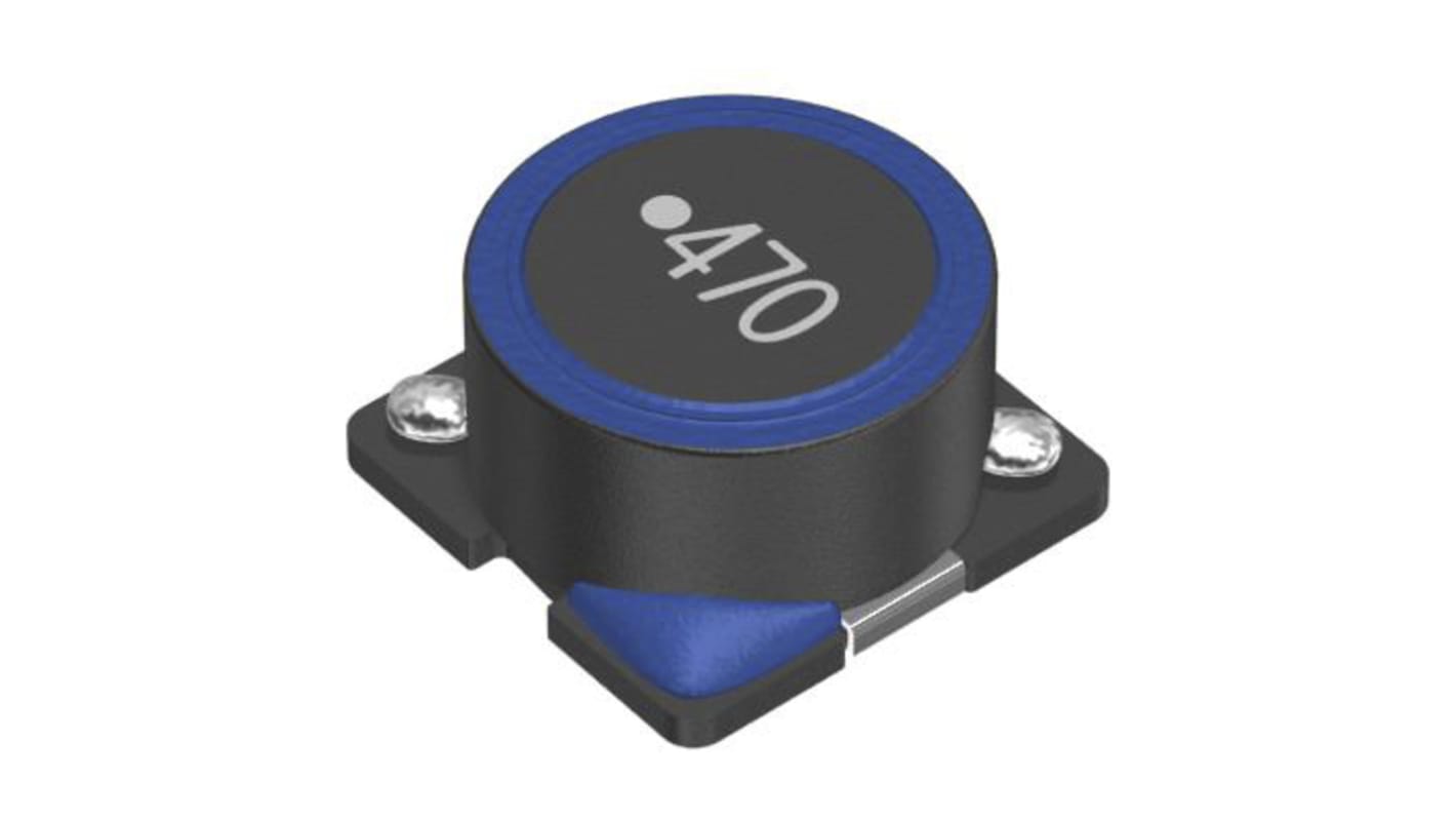 Inductor de montaje en superficie bobinado TDK, 10 μH, ±20%, núcleo de Ferrita, apantallado 12565, 5A Idc, Serie SLF