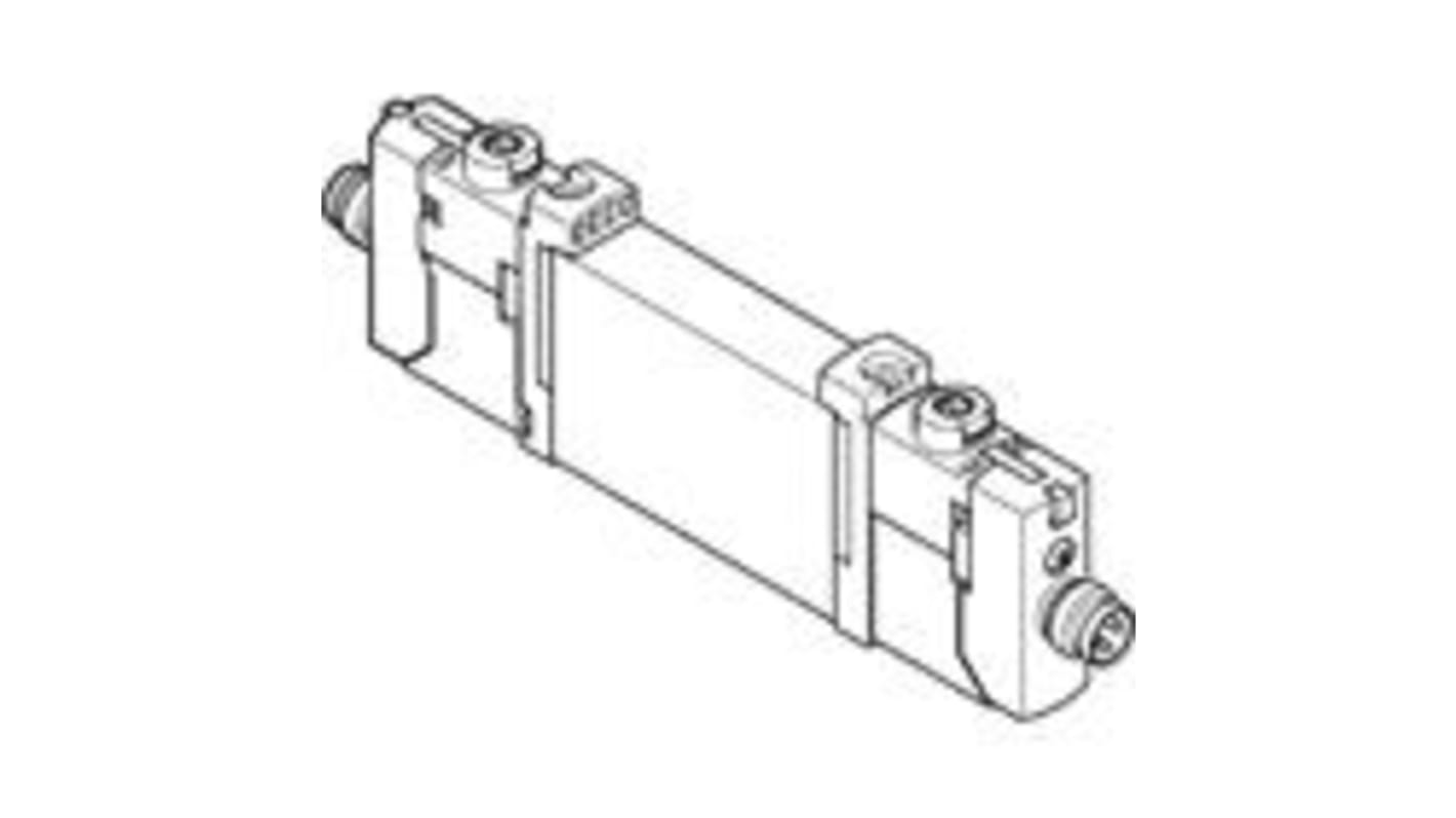 Elettrovalvole per pneumatica Festo, funzione 3/2, azionamento Solenoide, 24V cc