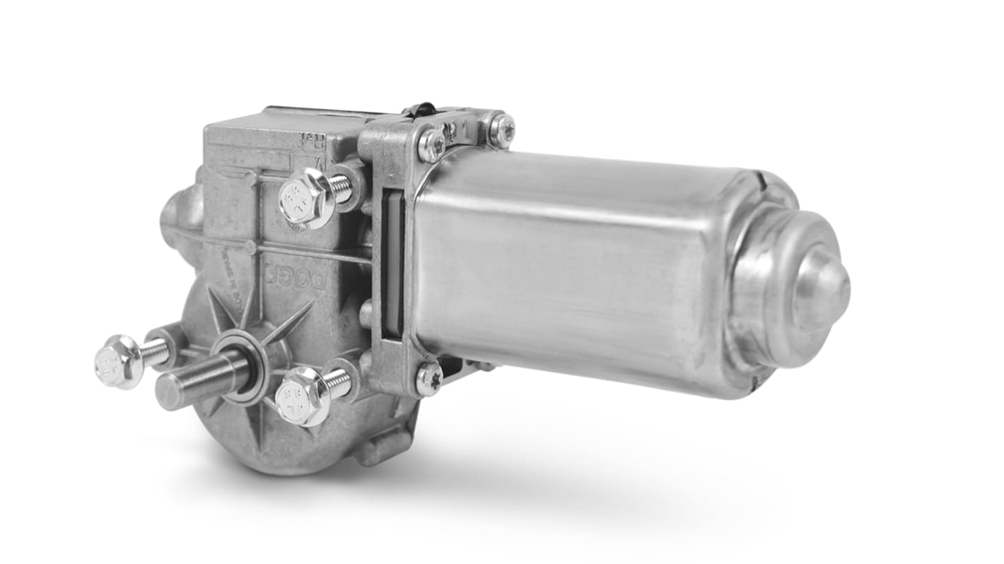 Egyenáramú hajtóműves motor 12 V DC Hajtóműmotor, 25 ford/perc, 2,5 A