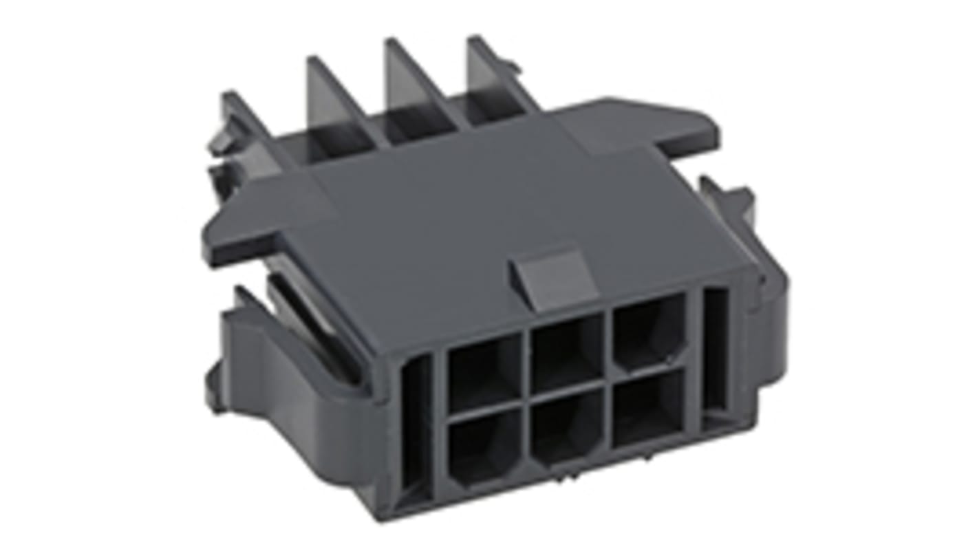 Molex, MiniFit Female Connector Housing, 4.2mm Pitch, 18 Way, 2 Row