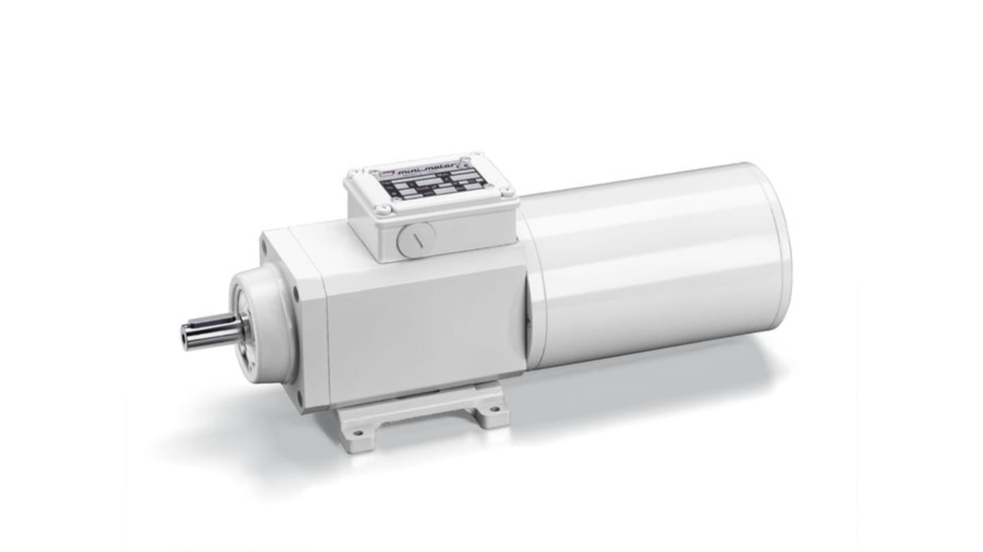 Mini Motor Geared AC Geared Motor, 130 W, 3 Phase, 2 Pole, 230 V, 400 V