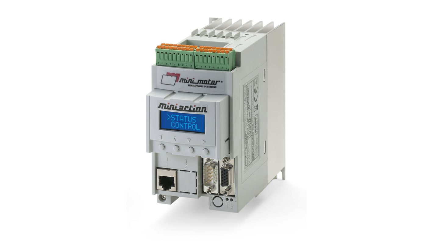 Variador de frecuencia Mini Motor, 0.75 kW, 230 V ac, 3 fases, 10 A, RS 485 Modbus