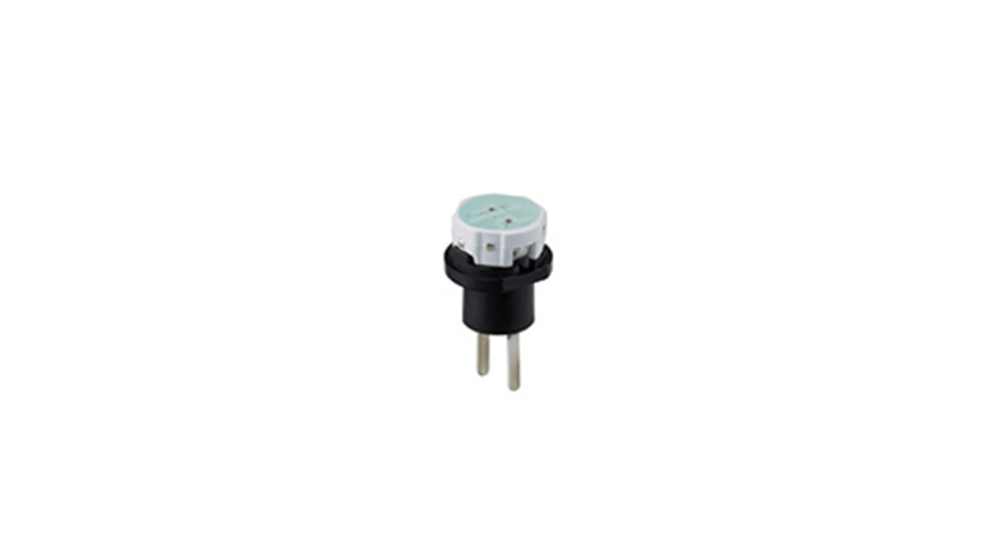 NKK Switches Green Push Button LED Light for Use with KB Series, YB Series, YB2 Series